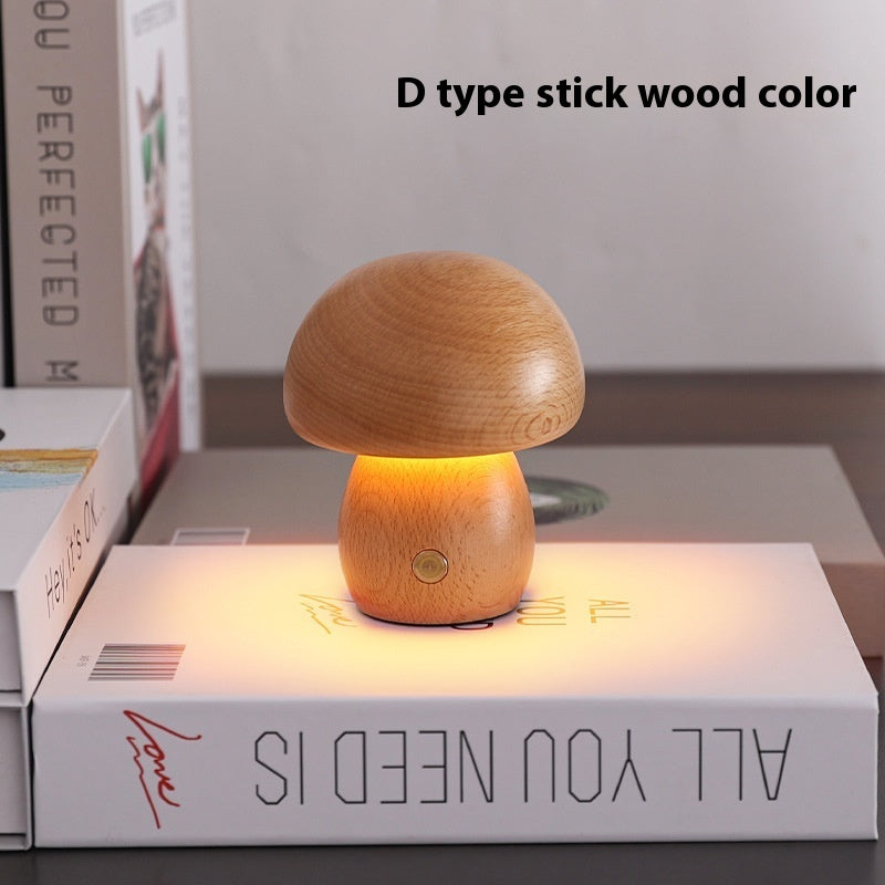 Creative Gift Mushroom Decoration Bedroom Bedside Night Lamp